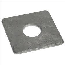 Rondelle carrée plate en acier robuste pour machines de construction et applications structurelles - Product Image 2