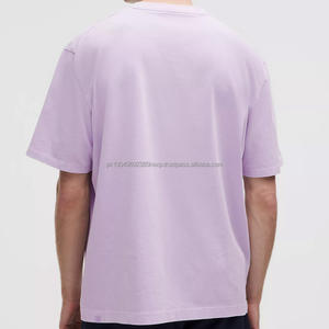 เสื้อยืดแขนสั้นผู้ชาย เสื้อยืดเจอร์ซีย์ฤดูร้อน เสื้อยืดผ้าฝ้ายออร์แกนิคสำหรับผู้ชาย เสื้อยืด O-neck แบบกำหนดเอง ขายส่ง - Product Image 4