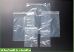 Bolsas con cremallera de LDPE/PET puro de grado médico () - Product Image 3