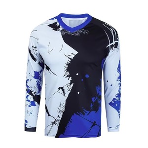 Maillot de cyclisme à manches longues personnalisé par sublimation, séchage rapide, extensible, fournisseur de vêtements de cyclisme VTT et route en provenance du Pakistan - Product Image 5