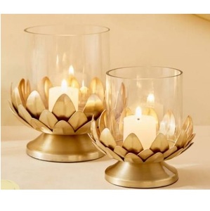 Golden Finishing High Standard Quality <b>Tea</b> <b>Light</b> <b>Candle</b> Holder Wedding Dinner Decoration Item Metal Votive Holder - Product Image 1