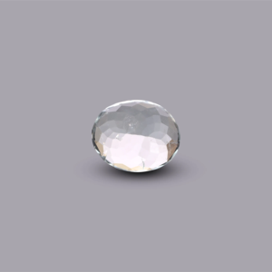 Natural Blue Aquamarine Loose Gemstone 5.6 Carat Faceted Cut for Fine Jewelry - Product Image 2