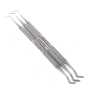 Kit de Instrumentos Restauradores para Obturaciones Dentales de Composite con Espátula Heidmann |   Cuchillo de Acero Inoxidable con Mango Ergonómico Antideslizante - Product Image 5