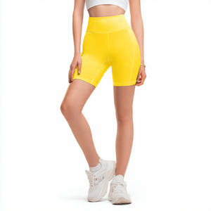 Shorts de Compresión Alta para Mujer, Shorts Deportivos para Gimnasio, Running, Yoga y Fitness con Bolsillos, Ropa Deportiva de Nailon, Shorts Atléticos Estilo Biker - Product Image 6