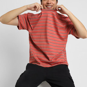 T-shirt Homme Col Rond Oversize 100% Coton Style Urbain Personnalisable Faible MOQ 10 Pièces - Product Image 5