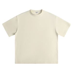 T-shirt décontracté unisexe de haute qualité, 230 g, 100 % coton, coupe ample, couleur unie, personnalisable - Product Image 1