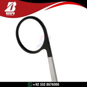 Pinza Quirúrgica Manual Tipo Cocodrilo de 70 mm, Acero Inoxidable, Extra Fina, Serrada, Angulada hacia Arriba, Acabado Negro - Product Image 5