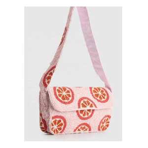 Nouveauté : Sac à bandoulière portable pour femme, brodé à la main, petite taille, idéal pour un usage quotidien, travail de couture - Product Image 3