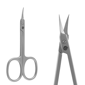 Ciseaux à cuticules Stahlmann Pro de qualité supérieure, écologiques, durables, en acier inoxydable, lames courbées, lames aiguisées, manucure, beauté - Product Image 4