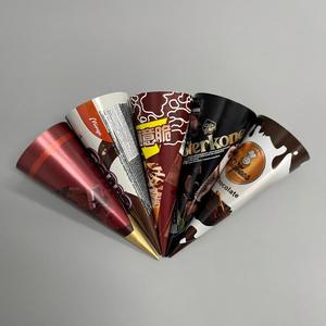 Bán buôn tùy chỉnh nhôm lá tráng dùng một lần ngọt ngào Bánh quế giấy Ice Cream Cone tay áo - Product Image 3
