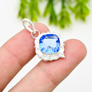 925 Silver <b>Statement</b> <b>Necklace</b> Luxury Style 22g - Product Image 2