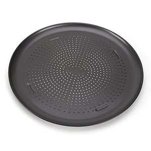 Bandeja Redonda para Pizza de Acero al Carbono Premium, Duradera, para Uso Doméstico y Comercial, Precio Bajo - Product Image 5