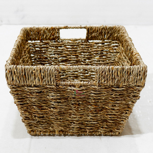 Artex Dong Thap Factory's Decorative Seagrass <b>Changing</b> <b>Basket</b> Weaved Kitchen Storage <b>Baskets</b> - Product Image 6