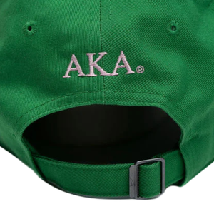 AKA Club Series <b>Hat</b> Green Embroidered Cotton Baseball <b>Cap</b> Adjustable Curved Brim Casual Unisex Sports Outdoor <b>Cap</b> - Product Image 6