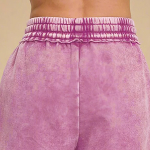 Shorts Tejidos de Cintura Alta para Mujer, Color Sólido, Cierre de Botones, Estilo Casual, Corte Regular, Azul Oscuro, Nuevo Diseño 2026 - Product Image 4