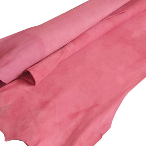 หนังแพะกลับคุณภาพพรีเมียม เนื้อนุ่ม แท้ มีลายเม็ดสีชมพู สำหรับรองเท้า กระเป๋า ซับใน และเครื่องประดับ - Product Image 2