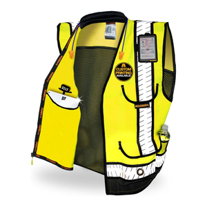 Premium Reflective Safety Vest Durable <b>Construction</b> Workwear <b>Uniforms</b> Safety Vest Manufacturer Wholesale Supply - Product Image 2