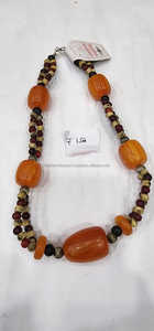 Collier vintage en résine écologique nouvelle tendance cordon de fil coloré en forme de papillon naturel pour les cadeaux d'anniversaire de mariage - Product Image 6