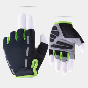 Custom Safety Cycling <b>Gloves</b> Polyester Half Finger Waterproof Breathable Outdoor Racing Sport <b>Gloves</b> - Product Image 5