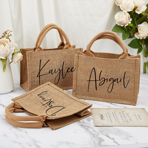 Bolsas de Yute al por Mayor con Impresión Personalizada, Bolsas de Embalaje Ecológicas y Duraderas - Product Image 3