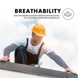 Manchons de compression légers et respirants pour le sport avec logo personnalisé, ajustement élastique, antibactériens, séchage rapide, évacuation de l'humidité - Product Image 5