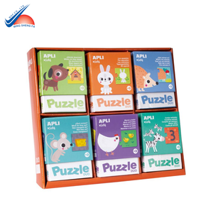 Boîte à puzzle personnalisée avec logo imprimé pour les jouets éducatifs des enfants - Product Image 2