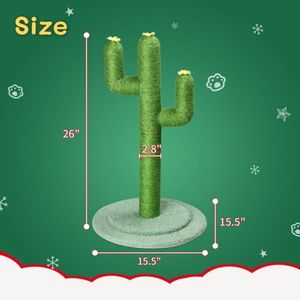 Tiragraffi per giochi di gatti per interni con alberi di gatti e graffi naturali - Product Image 6
