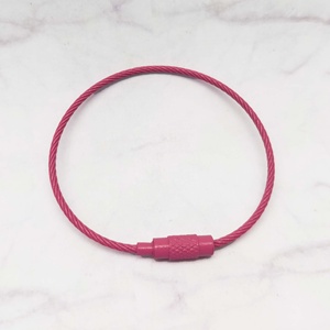 إكسسوارات أجهزة سلسلة مفاتيح معدنية من الفولاذ المقاوم للصدأ حلقة مفاتيح - Product Image 4