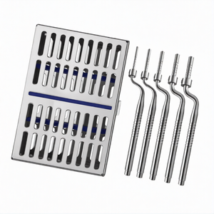 Juego de Osteótomos Sinusales Manuales con Casete de Esterilización, Kit de Instrumentos para Levantamiento de Seno en Implantes Dentales 2.0-5.0mm - Product Image 1
