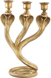 Escultura de Serpiente de Metal Dorado, Decoración Moderna para el Hogar, Pieza de Arte para Mesa de Sala de Estar, Forma Irregular Duradera - Product Image 3