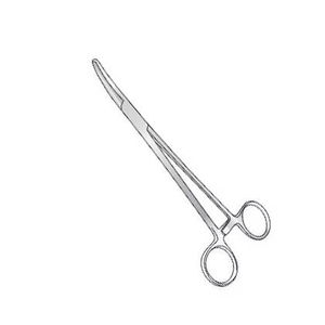 Pinzas para Peritoneo de Acero Inoxidable de Calidad Premium con Dientes Finos, Curva Ligera, 205mm 203mm de Largo, de Endochoice Medical - Product Image 1