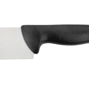 Cuchillos de Cocina Black Grip con Hoja Recta Plateada y Mango Curvo para Cortar Frutas y Preparar Comidas - Product Image 3