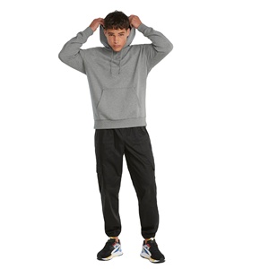 Sweat à capuche surdimensionné pour homme, 100% coton velours, délavé, avec logo imprimé numérique et en relief, style vintage, hiver - Product Image 2