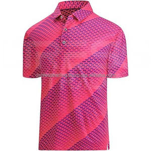 Style d'affaires pour hommes sur mesure de haute qualité pour polo été à manches courtes conception à rayures en vrac tissu tissé de qualité supérieure solide - Product Image 1