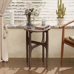 โต๊ะข้างไม้ดีไซน์ทันสมัย เสริมความสวยงามและใช้งานได้จริงสำหรับบ้าน - Product Image 1