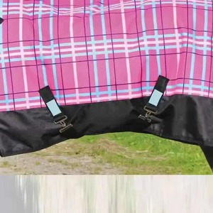 Couverture pour cheval respirante 2026, de haute qualité, imperméable, personnalisée, légère, en polyester - Product Image 5