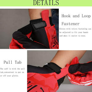 Guantes de Motocross de Cuero para Hombre, Diseño Premium, Más Vendidos, 2026, Transpirables, de Dedo Completo, para Carreras de Motos - Product Image 3