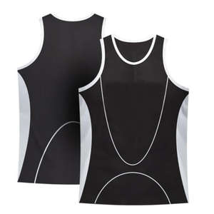 เสื้อกล้ามชกมวยผู้ชายสั่งทำพิเศษ Best Sailing พิมพ์ลายดิจิทัลพร้อมโลโก้และสีตามสั่ง ผลิตในปากีสถาน - Product Image 1