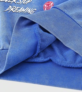 เสื้อฮู้ดดี้คอตตอน 100% แบบหนาพิเศษ ทรงหลวม ไหล่ตก คุณภาพสูง แฟชั่นสตรีทแวร์ลำลองสำหรับทุกเพศ ผู้ผลิตเสื้อผ้า OEM - Product Image 6