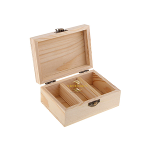 Sustainable Wooden Jewelry <b>Box</b> Natural Organizer for Home <b>Storage</b> and Display - Product Image 3