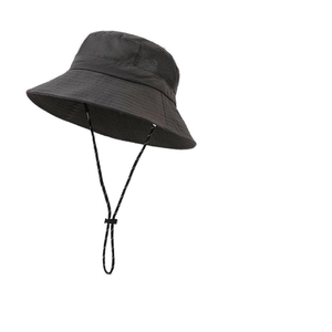 Sombreros de Pescador Impermeables de Verano para Hombre, Gorras de Sol Lisas para Exteriores, Sombrero de Surf de Nailon con Bolsillo con Cremallera - Product Image 1