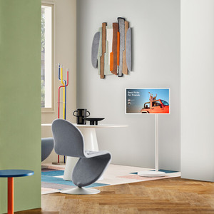 ทีวีโปรเจคเตอร์แบบม้วนเก็บได้ StanbyME 2 ขนาด 27 นิ้ว QHD HDR Smart LED พร้อมหน้าจอสัมผัสไร้สาย สีดำ/ขาว รุ่นยอดนิยม - Product Image 3