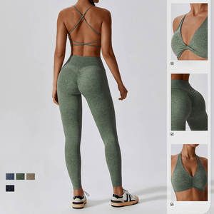 Fournisseur OEM de vêtements de yoga, tissu extensible doux, vêtements de sport idéaux pour le yoga, le Pilates, la salle de sport et les marques de vêtements à étiquette privée - Product Image 5