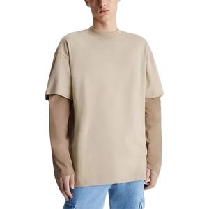 Camisetas de Manga Larga para Hombre al por Mayor, Hombros Caídos, Doble Capa, 100% Algodón, 240GSM, Alta Calidad, Mejor Material, Hecho en Pakistán - Product Image 1