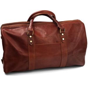 Classic Fashion Canvas Duffle Bag Unisex <b>Soft</b> Handle Adjustable Strap Zipper Closure Travel 3655L Capacity - Product Image 3