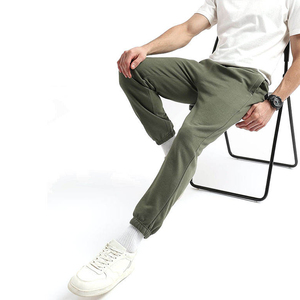 Sweat-shirt pour homme en molleton épais 100% coton, coupe droite, taille haute, jambe large, style décontracté Hip Hop, écologique, avec logo personnalisé - Meilleures ventes - Product Image 5