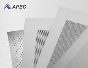 [APEC] High Precision SUS Stainless Micro Perforated Metal <b>Sheet</b> Round Hole Punched Panel APEC Made in Korea - Product Image 2