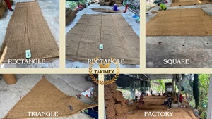 Voile d'ombrage de jardin en coco tissée à la main Parasols durables pour les espaces extérieurs de très haute qualité Made In Vietnam - Product Image 2