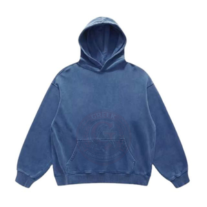 Sudadera con Capucha de Estilo Vintage para Hombre, Suave Felpa de Algodón, Corte Holgado para Moda Urbana - Product Image 4