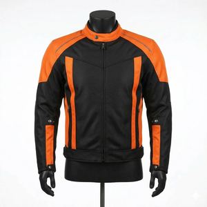 Men's Genuine Leather <b>Motorcycle</b> Riding <b>Jacket</b> Panels CE Armoured Racing Leather Motorbike <b>Jacket</b> For Men - Product Image 1